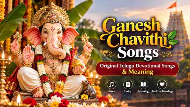 Ganesh Chavithi Songs – Original Telugu Devotional Songs & Meaning