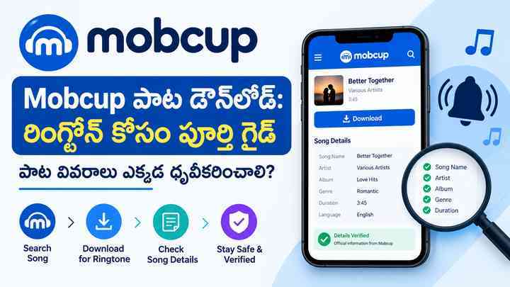 పాట వివరాలు ఎక్కడ ధృవీకరించాలి?